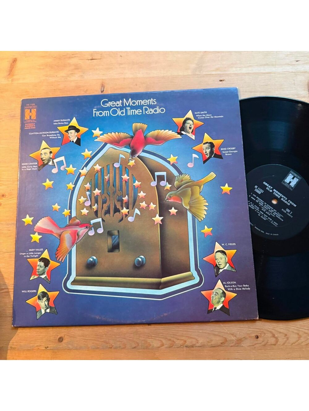 Various - Great Moments from Old Time Radio 33rpm VG+ VR24